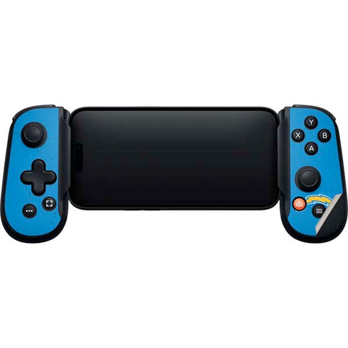 NFL Los Angeles Chargers - Alternate Distressed Backbone One for iPhone Game Controller Skin